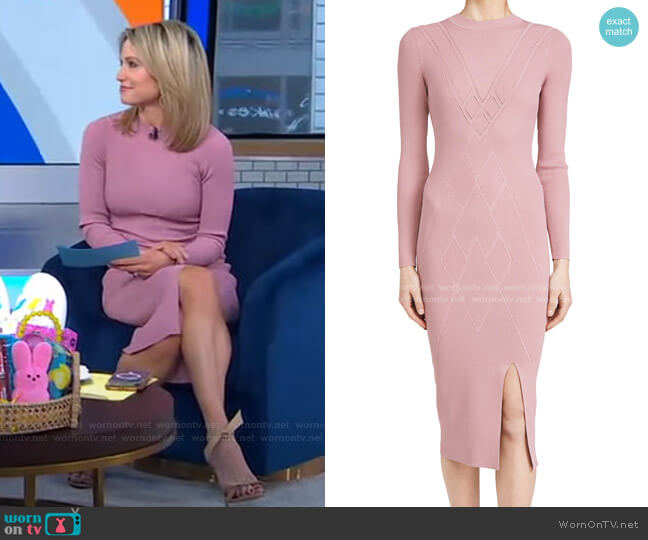 Alexis Emily Dress worn by Amy Robach on Good Morning America