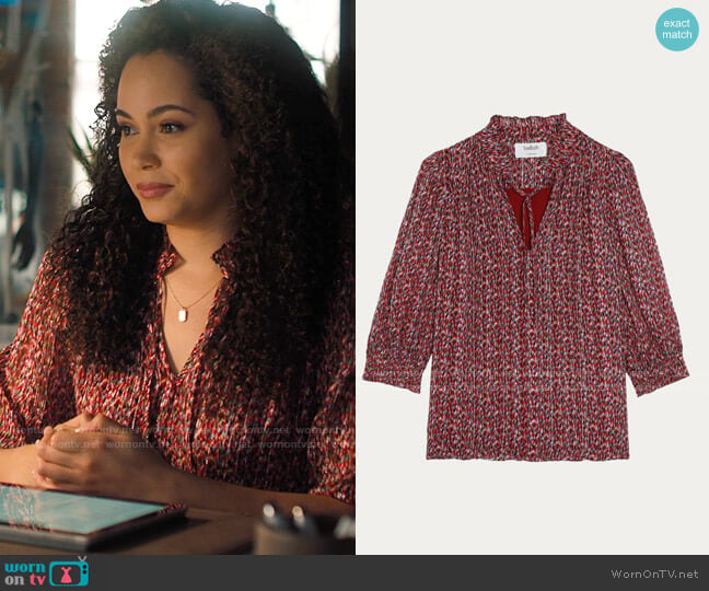 ba&sh Dame Top worn by Macy Vaughn (Madeleine Mantock) on Charmed