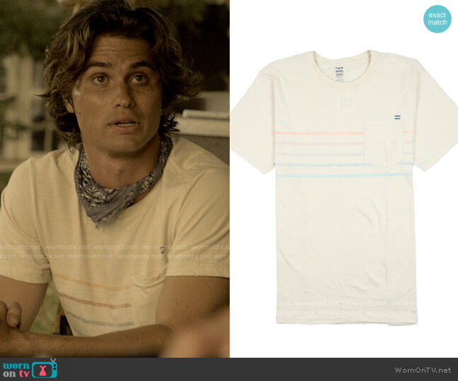 Billabong Spinner T-shirt worn by John B (Chase Stokes) on Outer Banks