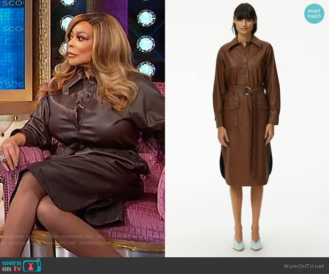 Tibi Knee Length Dress worn by Wendy Williams on The Wendy Williams Show