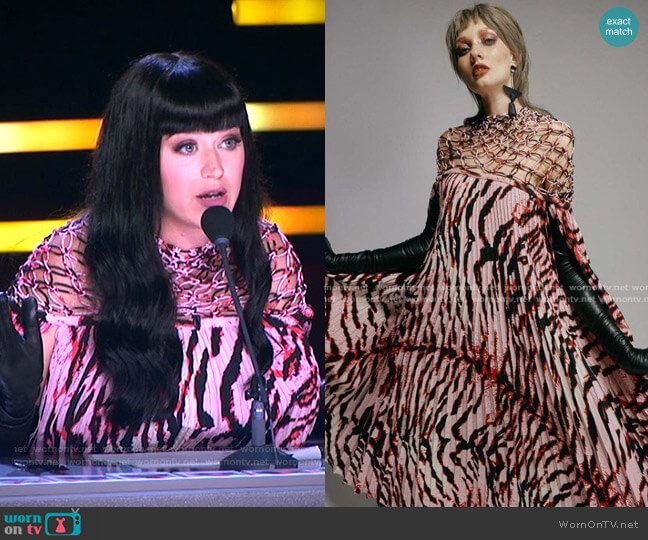 Cong Tri Summer Collection 2021 worn by Katy Perry on American Idol