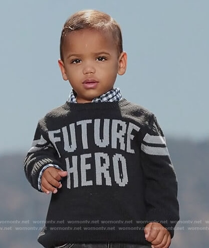 Devante’s Future Hero sweater on Black-ish