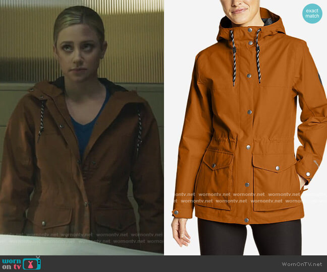 Eddie Bauer Charly Jacket worn by Betty Cooper (Lili Reinhart) on Riverdale