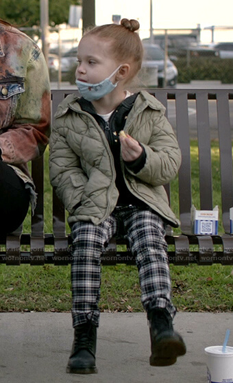 Franny’s plaid pants on Shameless