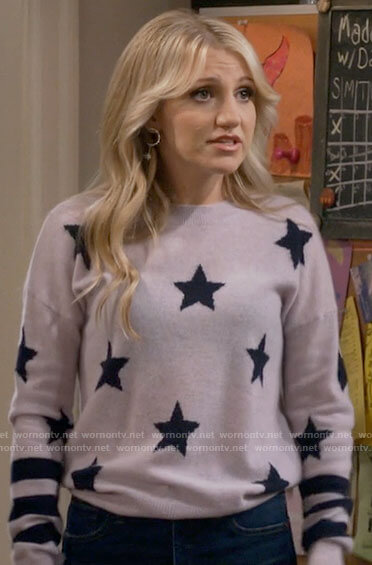 Gina’s star and stripe sweater on B Positive