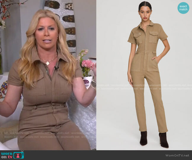 Good American Fit For Success Jumpsuit worn by Jill Martin on Today