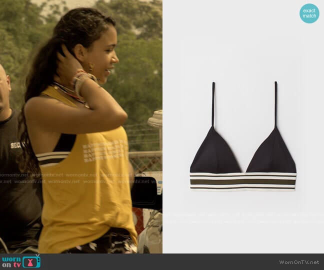 H&M Triangle Bikini worn by Kiara Carrera (Madison Bailey) on Outer Banks