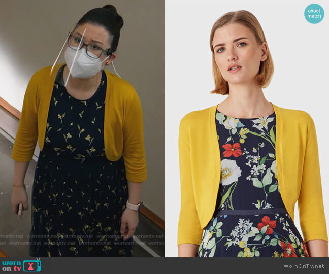 Hobbs Carrie Bolero worn by Sherri Kansky (Ruthie Ann Miles) on All Rise