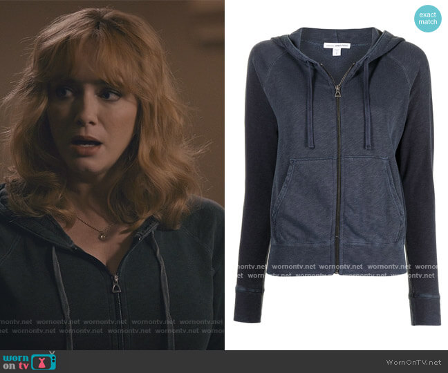 James Perse Fleece Drawstring Hoodie worn by Beth Boland (Christina Hendricks) on Good Girls