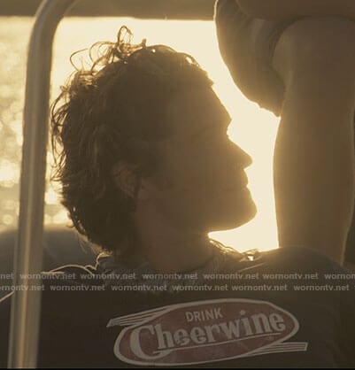 John B’s Cheerwine t-shirt on Outer Banks