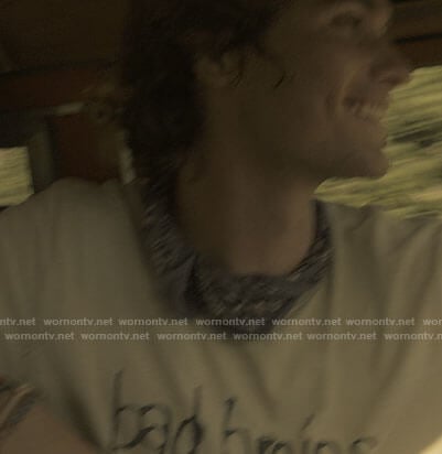 John B’s bad brains t-shirt on Outer Banks