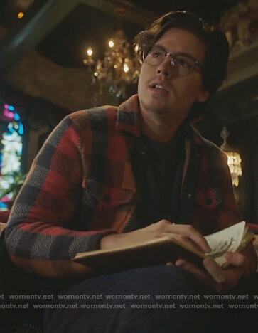 Jughead’s check jacket on Riverdale