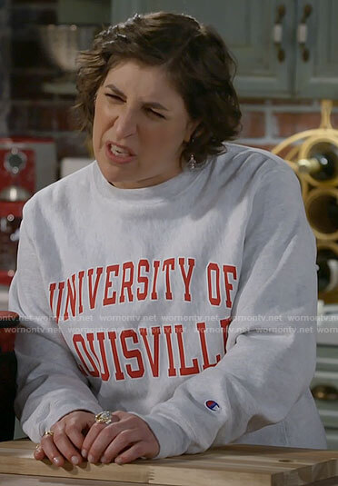 Kat’s University of Louisville sweatshirt on Call Me Kat