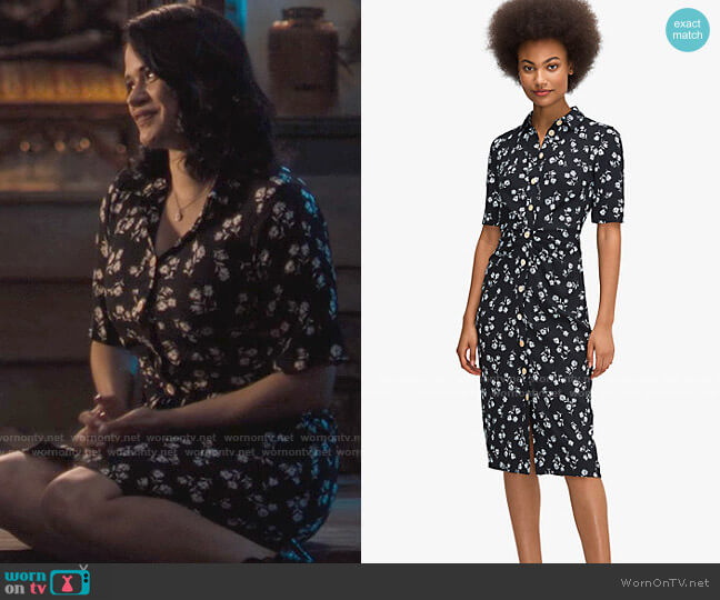 Kate Spade Dandelion Shirtdress worn by Mel Vera (Melonie Diaz) on Charmed