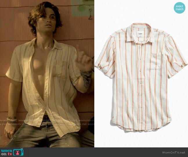 Katin Alan Shirt worn by John B (Chase Stokes) on Outer Banks