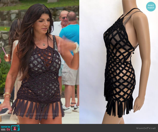 Koi Sydney Manly Coverup worn by Teresa Giudice on The Real Housewives of New Jersey