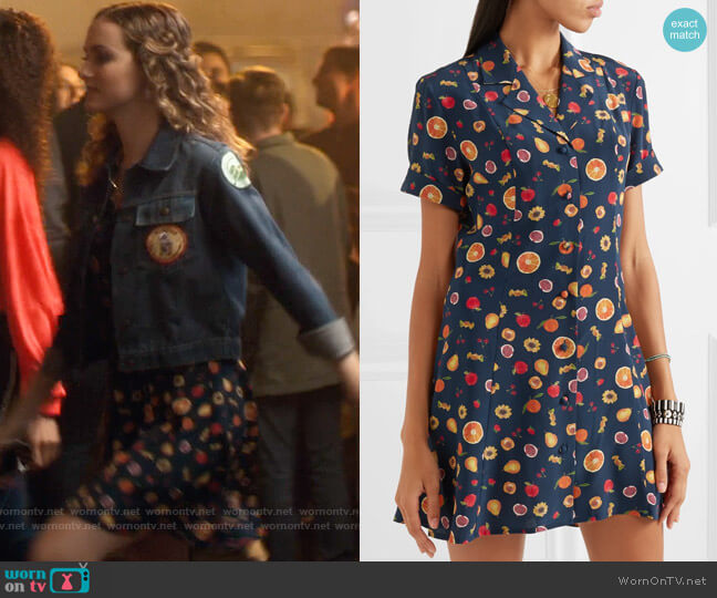LHD Clemenceau Dress worn by Lexi Howard (Maude Apatow) on Euphoria