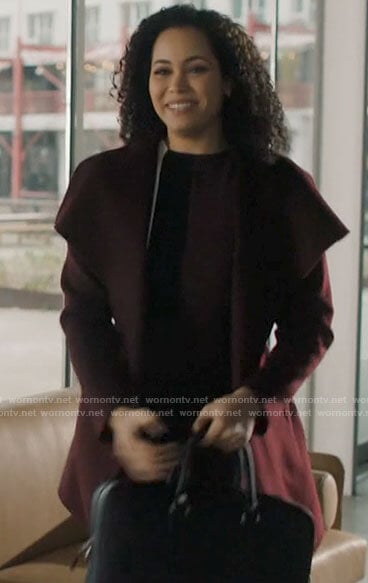 Macy’s striped dress on Charmed