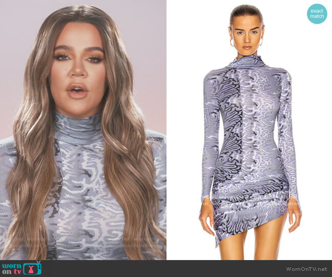 Maisie Wilen Orbit City Dress worn by Kourtney Kardashian on Keeping Up with the Kardashians
