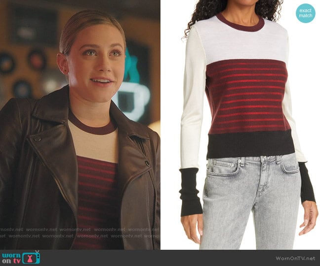 Rag and Bone Marissa Sweater worn by Betty Cooper (Lili Reinhart) on Riverdale