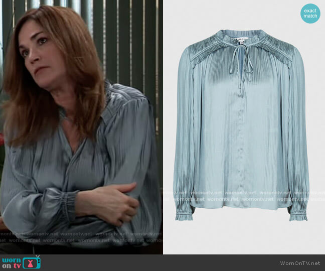 Reiss Everly Blouse