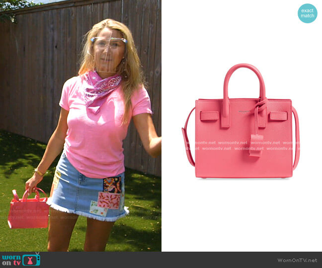 Saint Laurent Nano Sac de Jour Bag worn by Kary Brittingham on The Real Housewives of Dallas