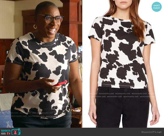 Sanctuary The Perfect T-Shirt worn by Henrietta Wilson (Aisha Hinds) on 9-1-1