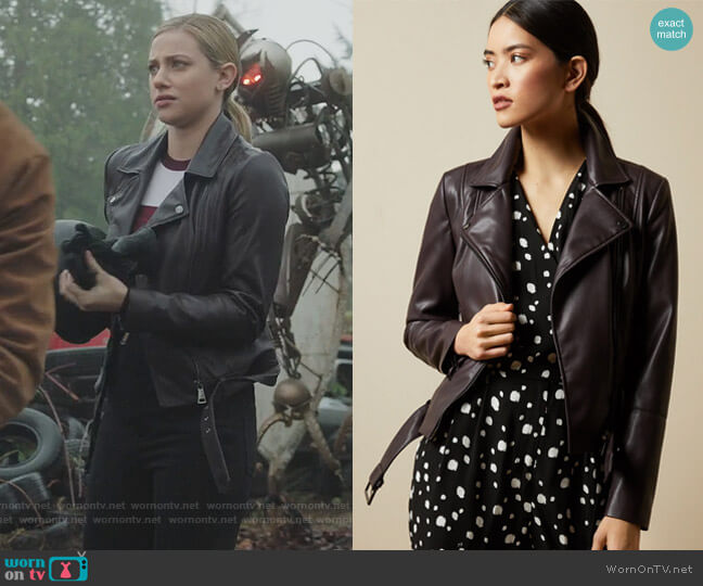 Ted Baker Pipiy Jacket worn by Betty Cooper (Lili Reinhart) on Riverdale