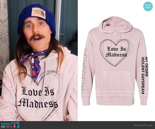 Thirty Seconds to Mars Love is Madness Hoodie
