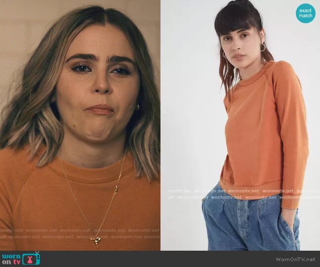 Urban Outfitters Stevie Shunken Sweatshirt worn by Annie Marks (Mae Whitman) on Good Girls