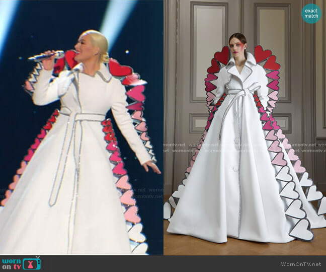 Viktor & Rolf Fall 2020 Couture worn by Katy Perry on American Idol
