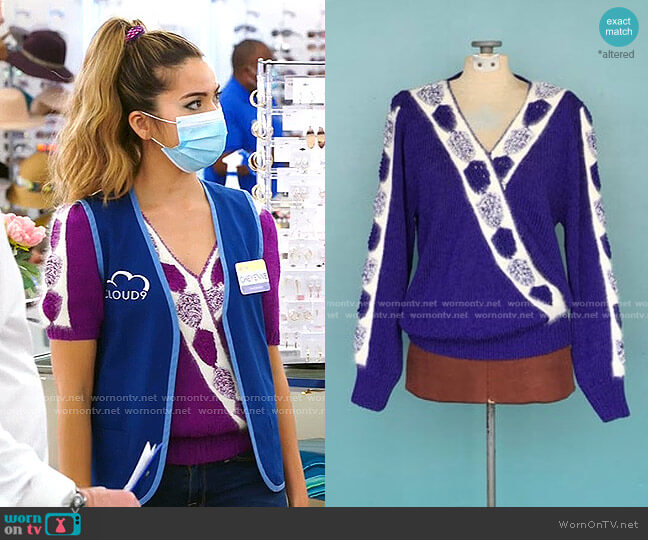 Tara Lyn Evans Studio Vintage Sweater worn by Cheyenne (Nichole Bloom) on Superstore