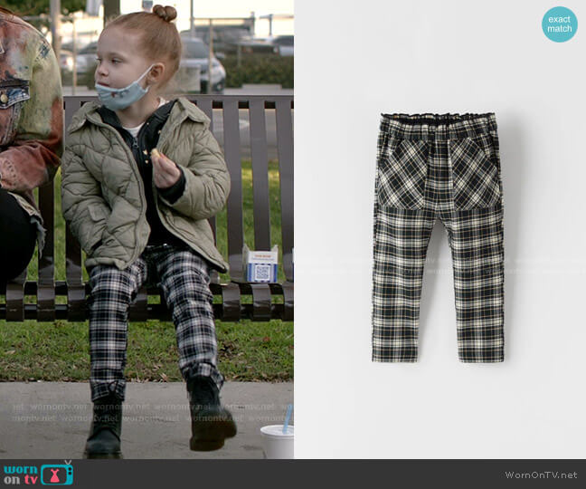 Zara Plaid Pants