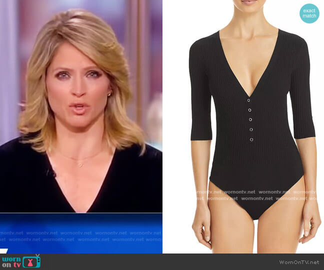 A.L.C. Toni Bodysuit worn by Sara Haines on The View