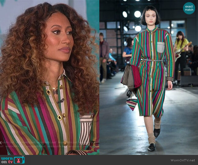 Coach 2020 Fall Collection worn by Elaine Welteroth on The Talk