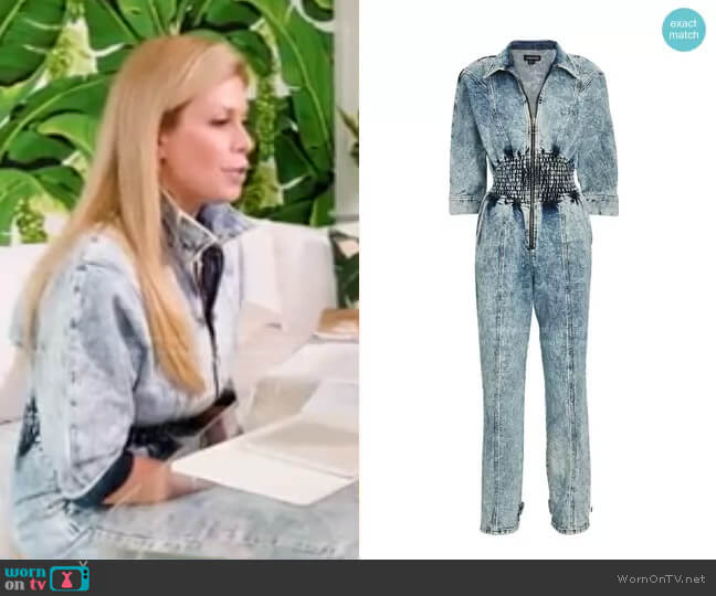 Retrofete Eti Jumpsuit worn by Jill Martin on Today