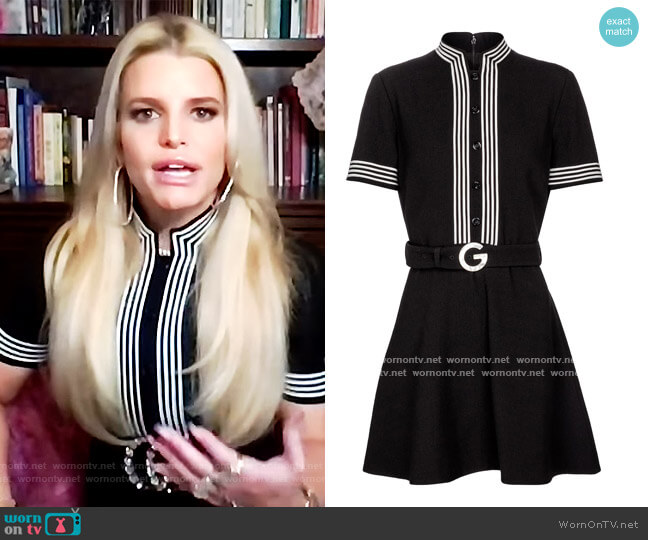Gucci Wool crepe minidress