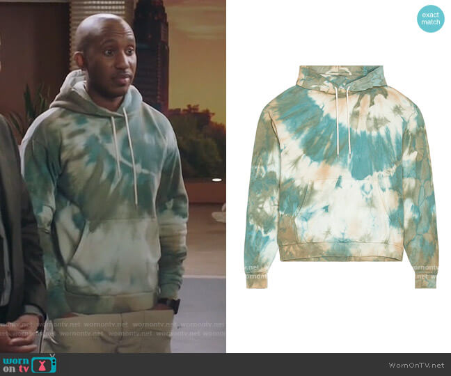 John Elliott Sequoia Hoodie worn by Gary Williams (Chris Redd) on Kenan
