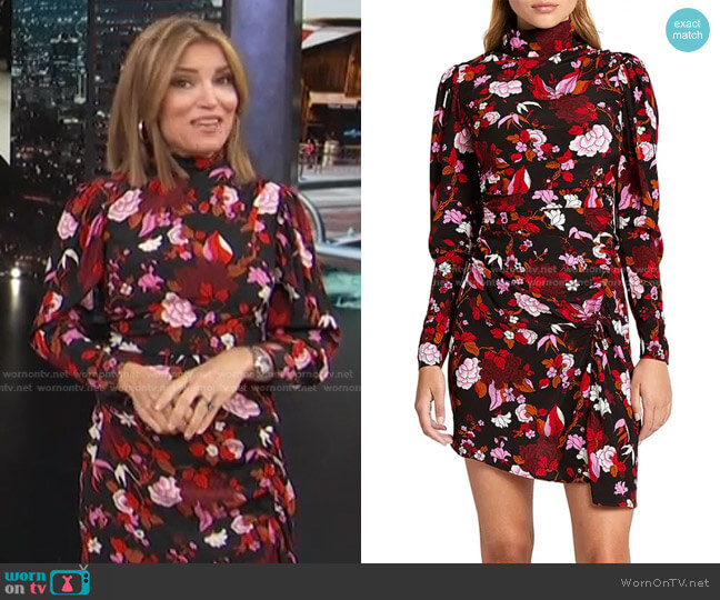 A.L.C. Marcel Dress worn by Kit Hoover on Access Hollywood