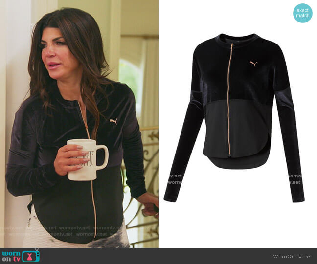 Puma Statement Jacket worn by Teresa Giudice on The Real Housewives of New Jersey