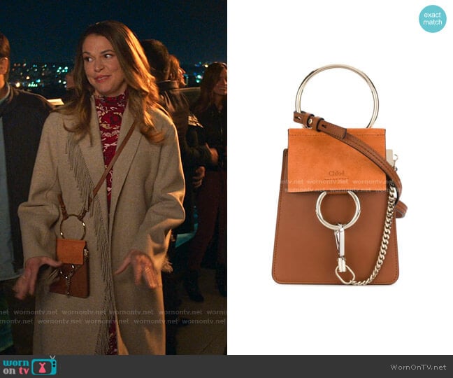 Chloe Small Faye Bracelet Bag worn by Liza Miller (Sutton Foster) on Younger