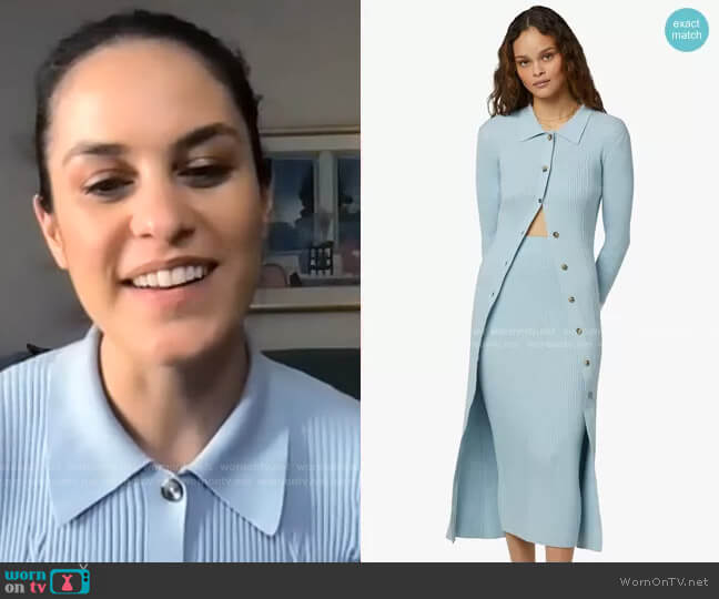 Favorite Daughter The Lena Long Cardigan worn by Donna Farizan on Today