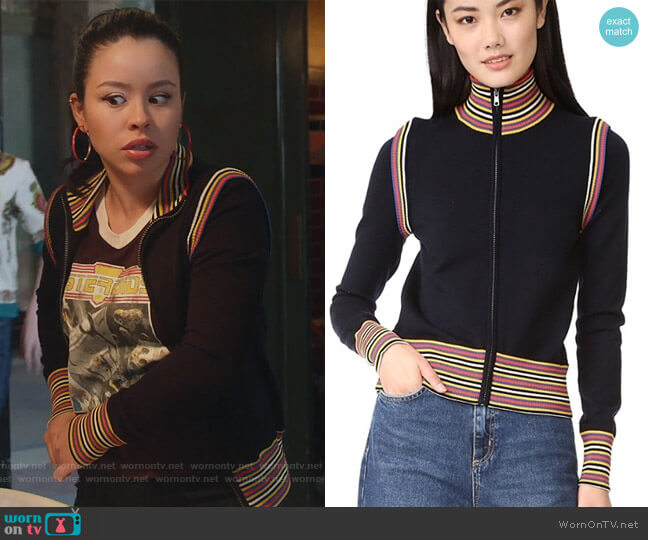 Tory Sport Neville Jacket worn by Mariana Foster (Cierra Ramirez) on Good Trouble