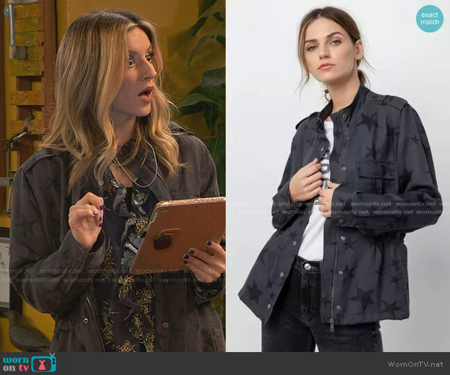 Rails Trey Utility Jacket worn by Chelsea Grayson (Anneliese van der Pol) on Ravens Home