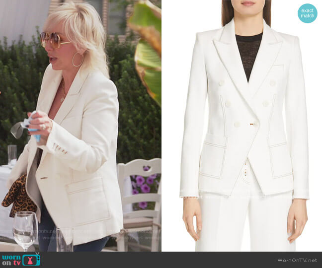 Veronica Beard Cosmo Dickey Jacket worn by Margaret Josephs on The Real Housewives of New Jersey