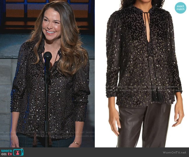 A.L.C. Ophelia Top worn by Liza Miller (Sutton Foster) on Younger