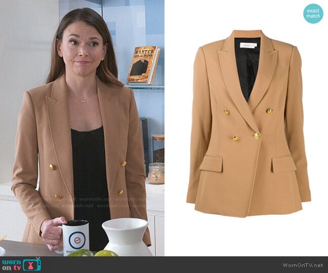 A.L.C. Double Breasted Blazer worn by Liza Miller (Sutton Foster) on Younger