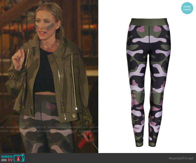 Cor designed by Ultracor Camo Leggings worn by Stephanie Hollman on The Real Housewives of Dallas