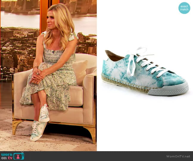 French Soles Amanda Tie Dye Sneakers