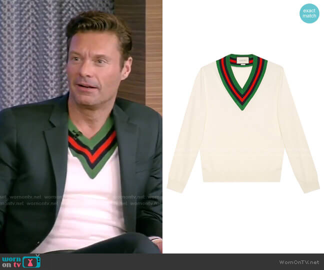 Gucci V-Neck Knit Jumper